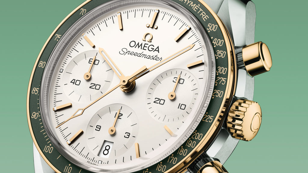 Speedmaster 38 38 mm, steel - Moonshine™ gold on steel - Moonshine™ gold - 32420385002001 - View 6