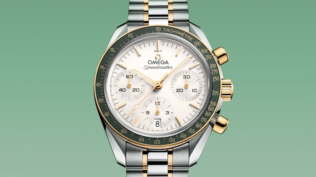Speedmaster 38 38 mm, steel - Moonshine™ gold on steel - Moonshine™ gold - 32420385002001 - View 10