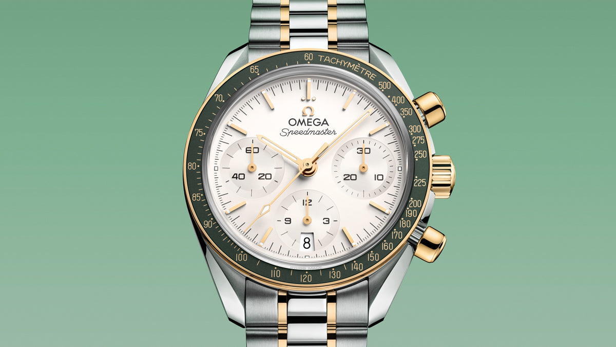 Speedmaster 38 38 mm, steel - Moonshine™ gold on steel - Moonshine™ gold - 32420385002001 - View 10