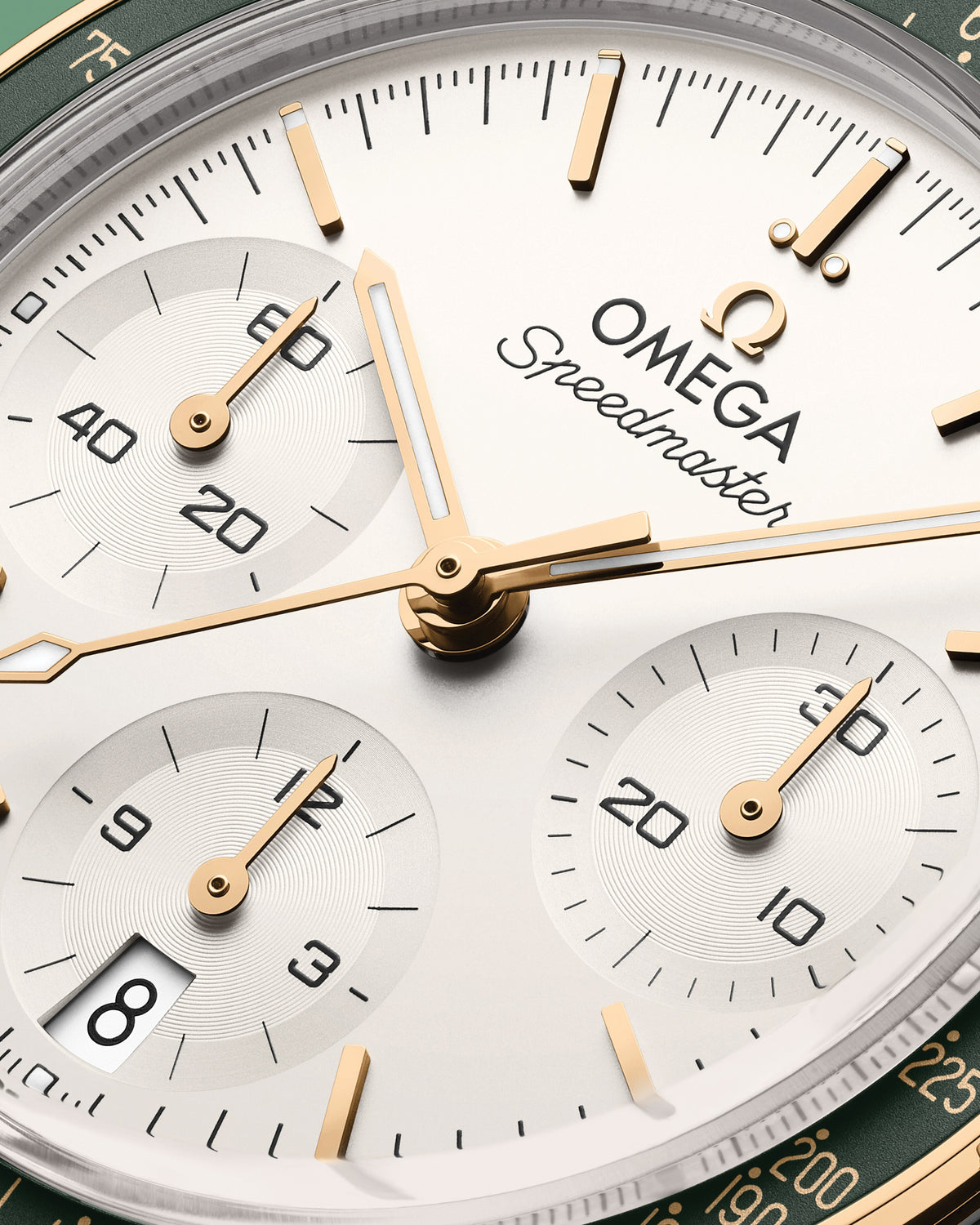 Speedmaster 38 38 mm, steel - Moonshine™ gold on steel - Moonshine™ gold - 32420385002001 - View 7