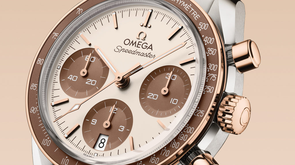 Speedmaster 38 38 mm, steel - Sedna™ gold on steel - Sedna™ gold - 32420385002002 - View 6