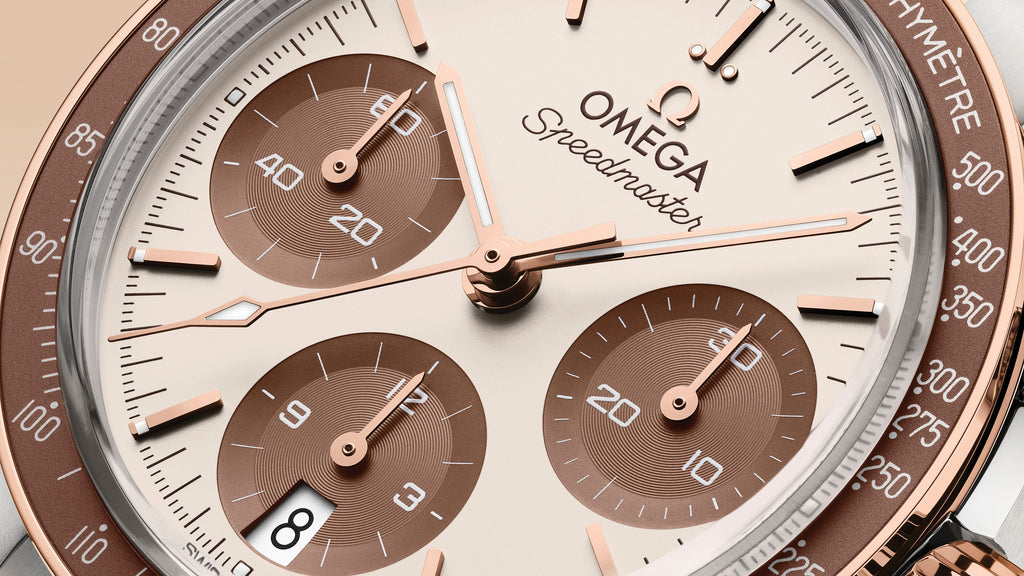 Speedmaster 38 38 mm, steel - Sedna™ gold on steel - Sedna™ gold - 32420385002002 - View 8