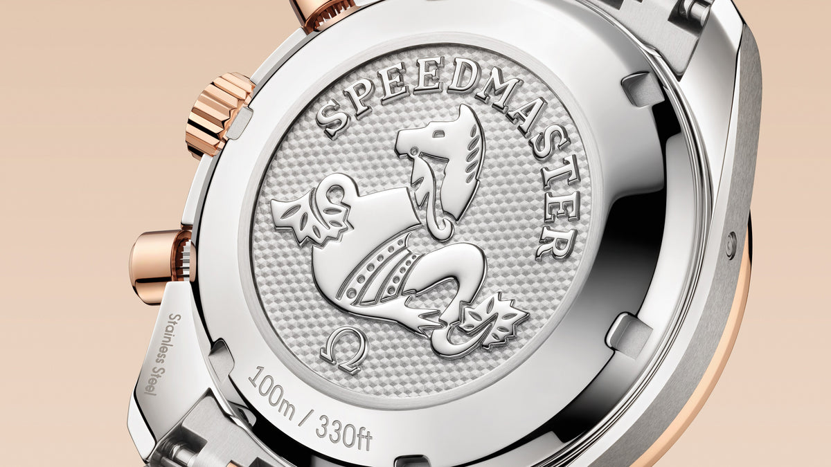 Speedmaster 38 38 mm, steel - Sedna™ gold on steel - Sedna™ gold - 32420385002002 - View 10