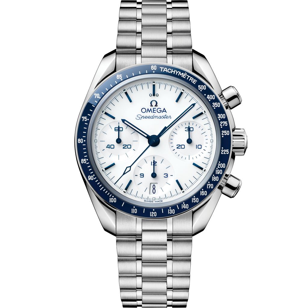 Speedmaster 38 38 mm, steel on steel - 32430385004001 - View 1