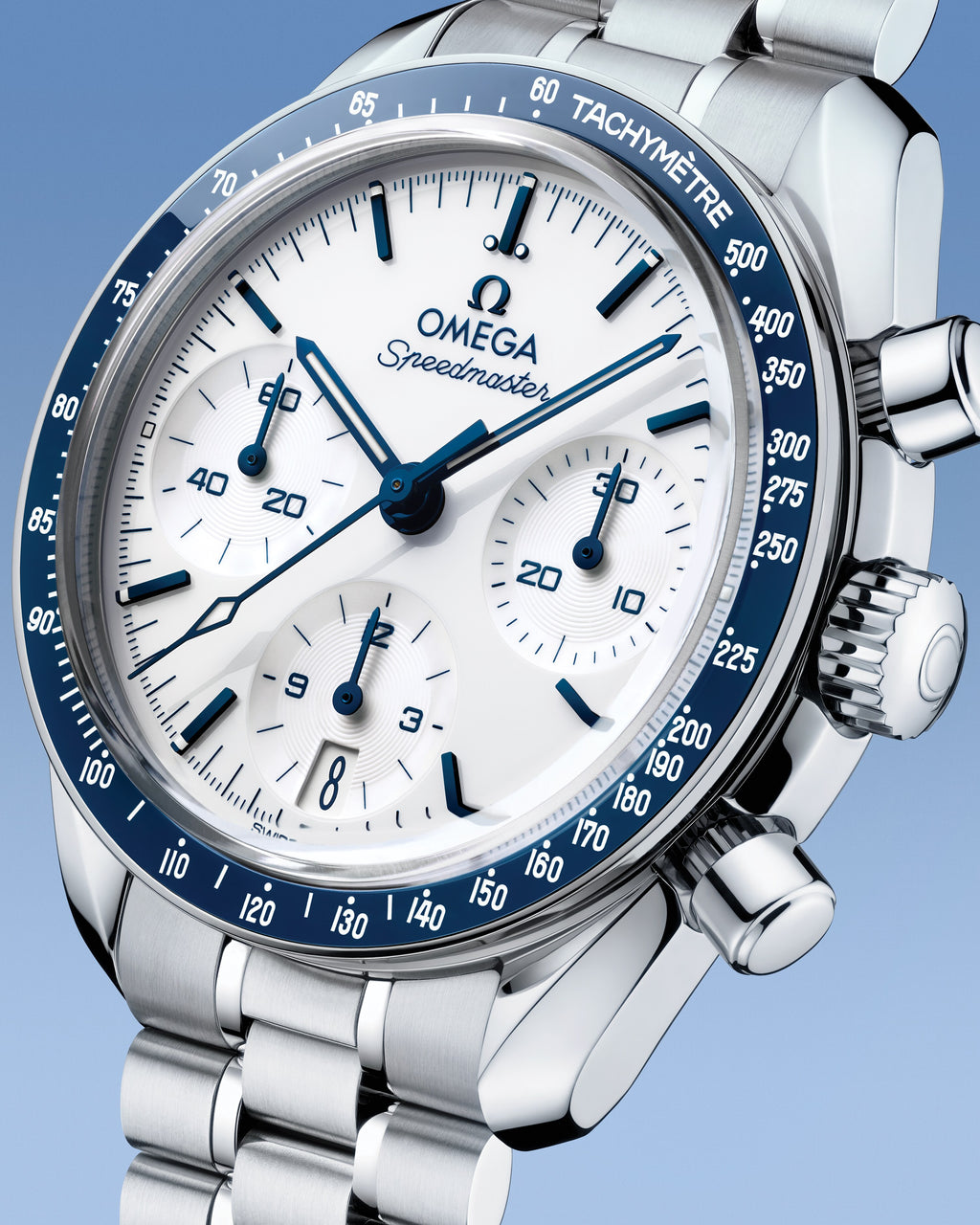 Speedmaster 38 38 mm, steel on steel - 32430385004001 - View 5