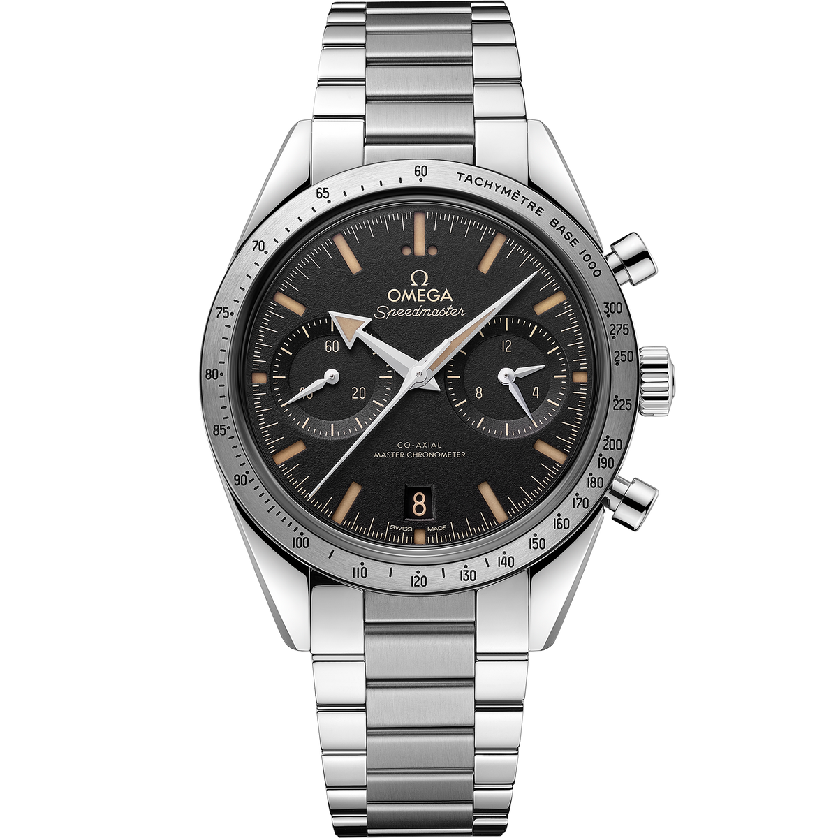 Speedmaster '57 40.5 mm, steel on steel - 33210415101001 - View 1