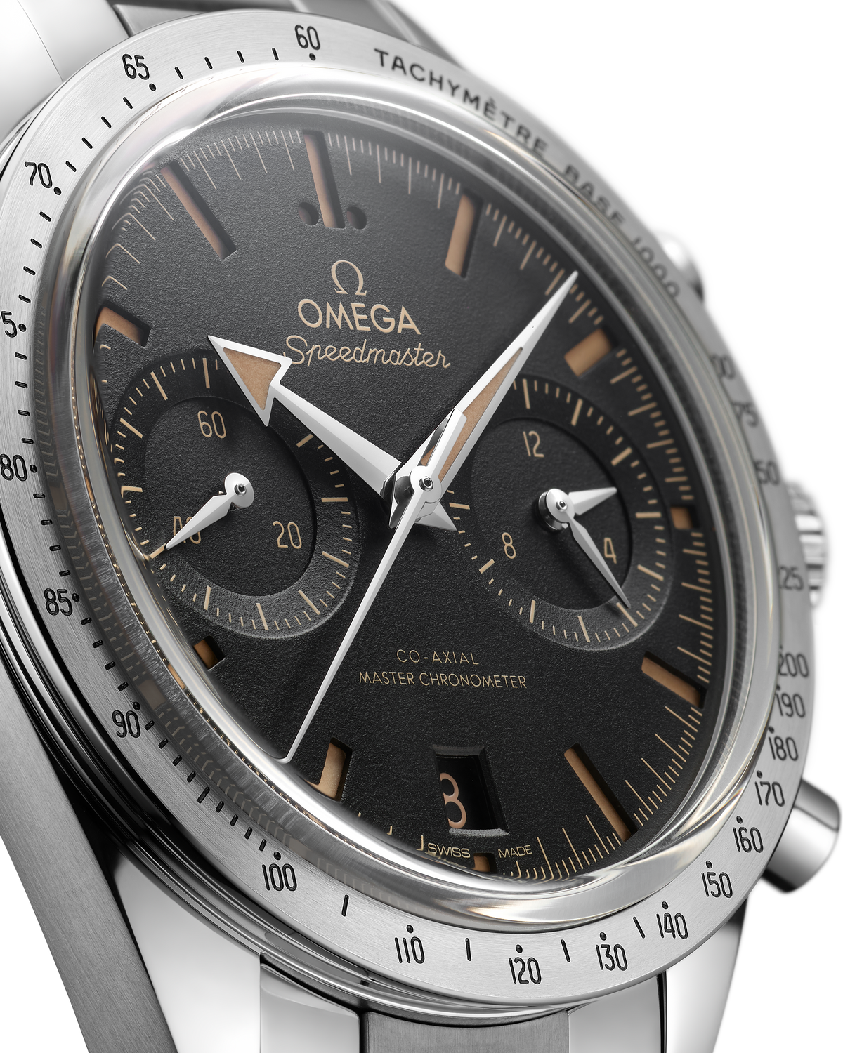 Speedmaster '57 40.5 mm, steel on steel - 33210415101001 - View 5