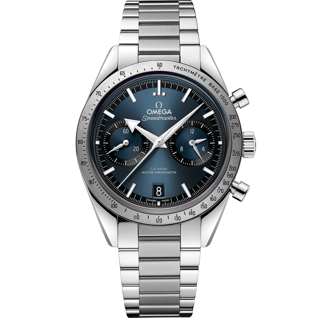 Speedmaster '57 40.5 mm, steel on steel - 33210415103001 - View 1