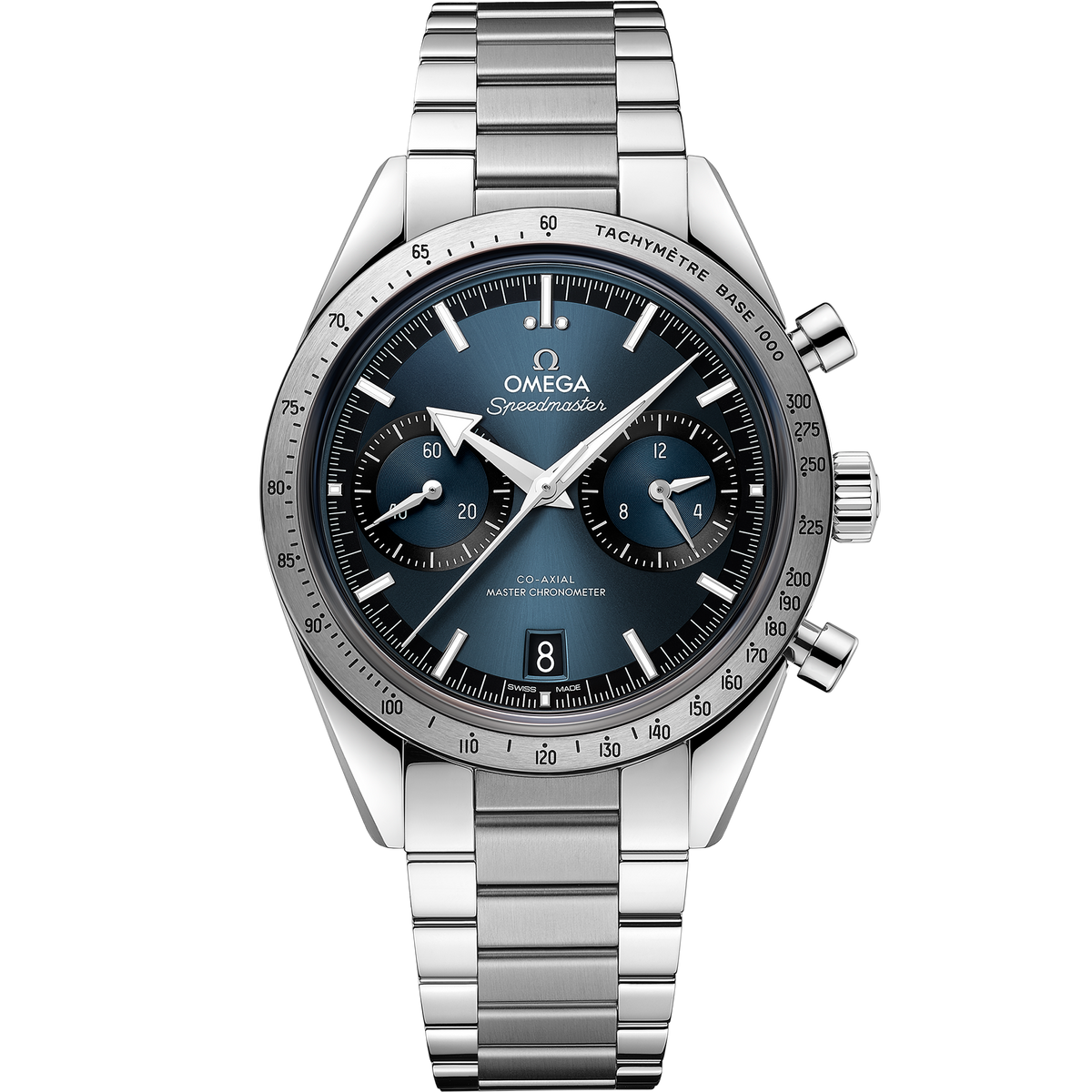 Speedmaster '57 40.5 mm, steel on steel - 33210415103001 - View 1