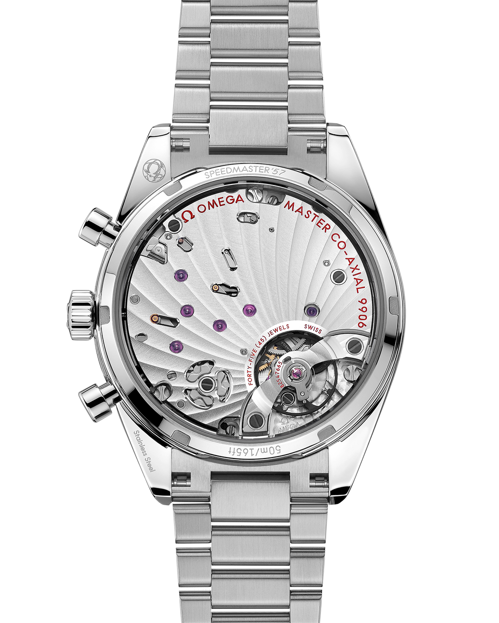 Speedmaster '57 40.5 mm, steel on steel - 33210415103001 - View 2