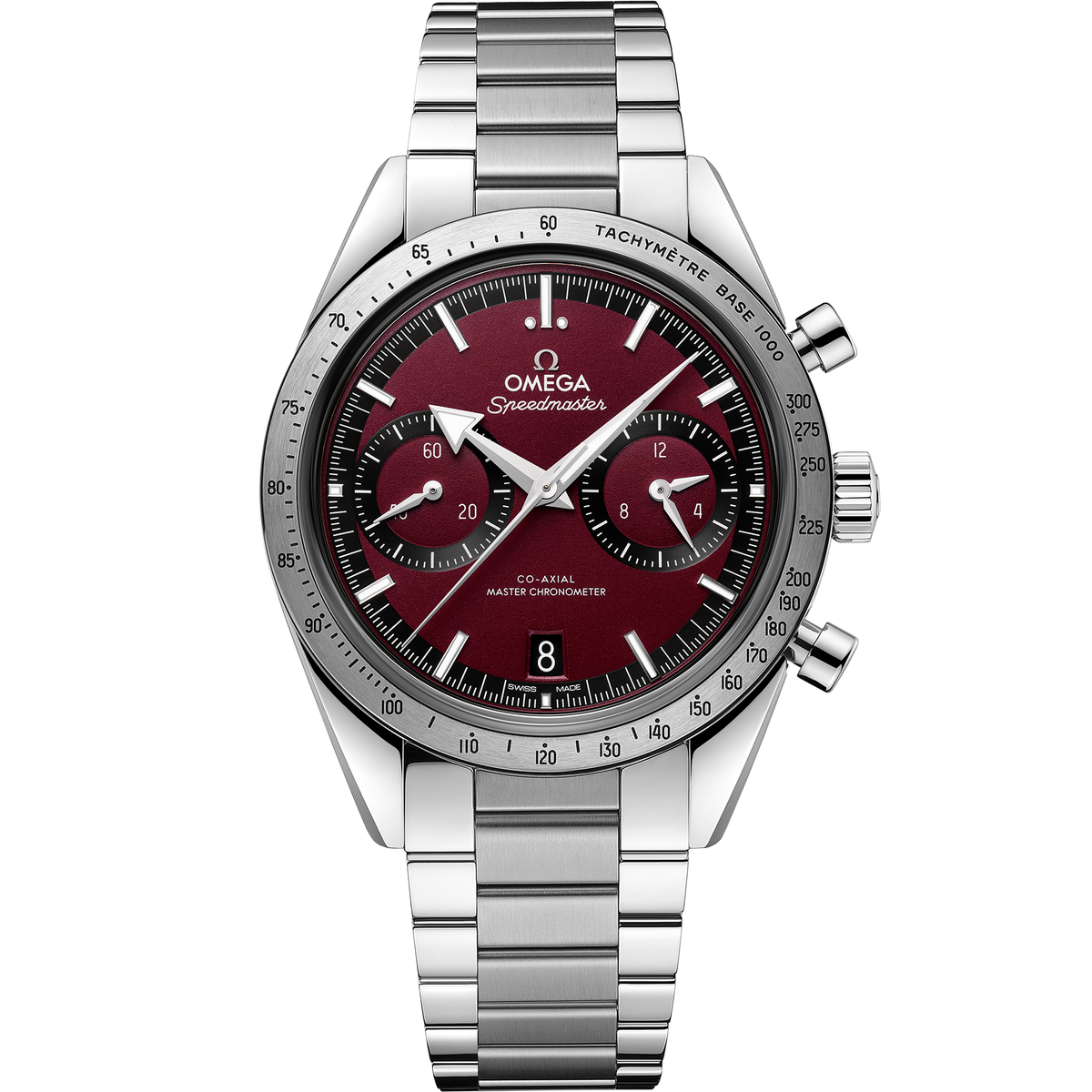 Speedmaster '57 40.5 mm, steel on steel - 33210415111001 - View 1