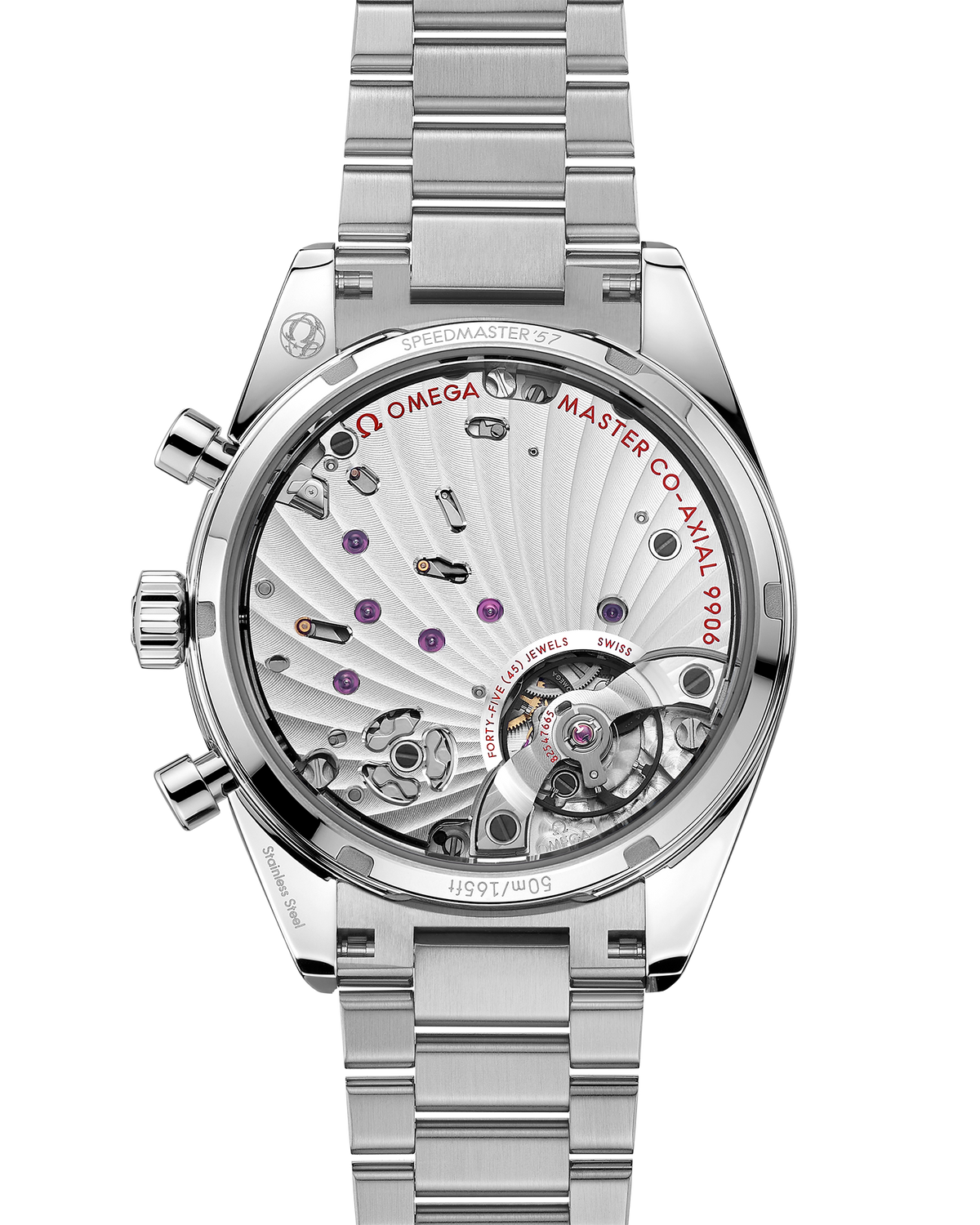 Speedmaster '57 40.5 mm, steel on steel - 33210415111001 - View 2