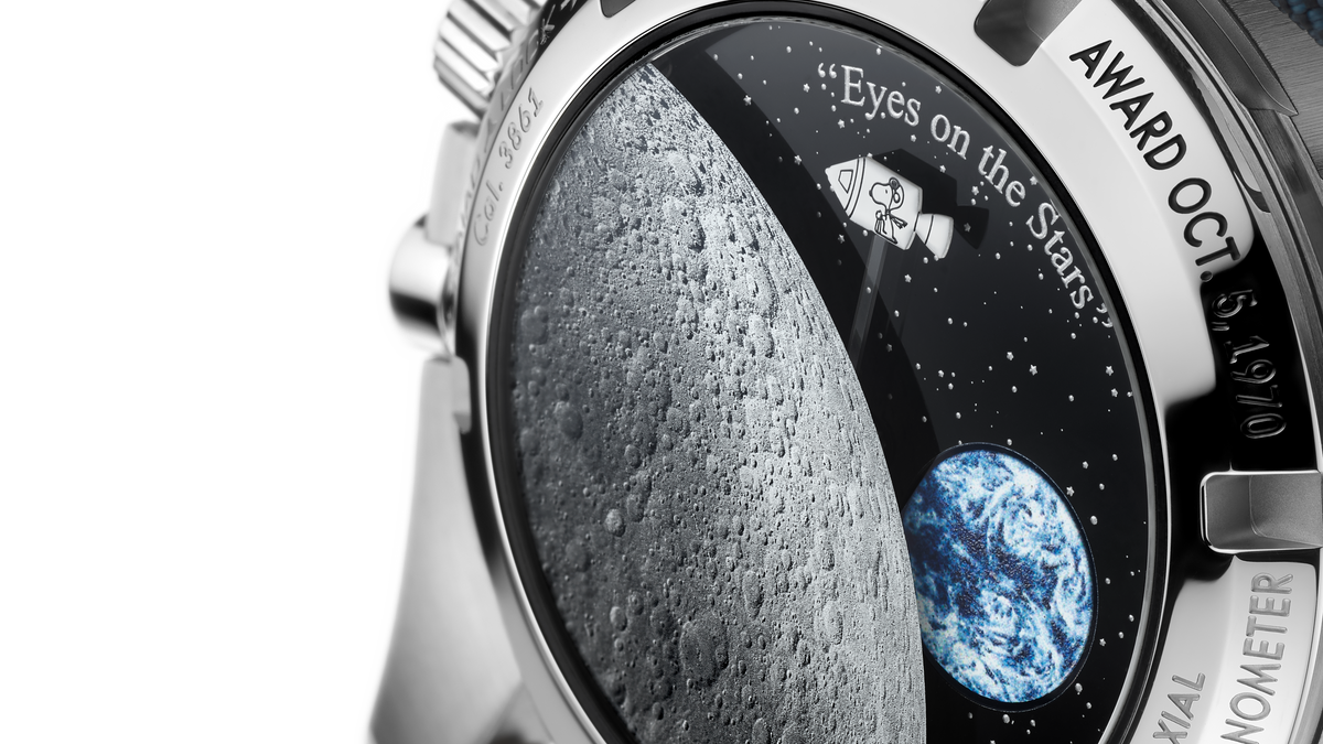 Speedmaster Anniversary Series 42 mm, steel on coated nylon fabric strap - 31032425002001 - View 5