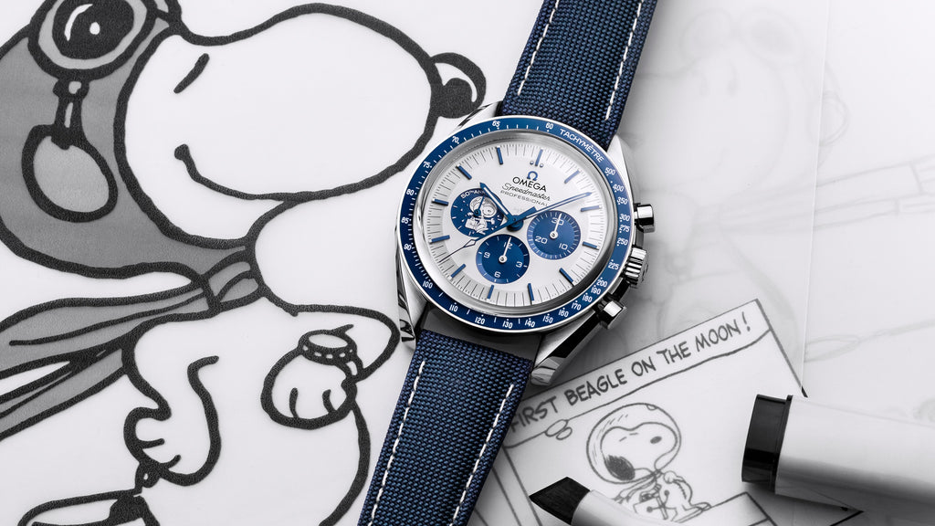 Speedmaster Anniversary Series 42 mm, steel on coated nylon fabric strap - 31032425002001 - View 13