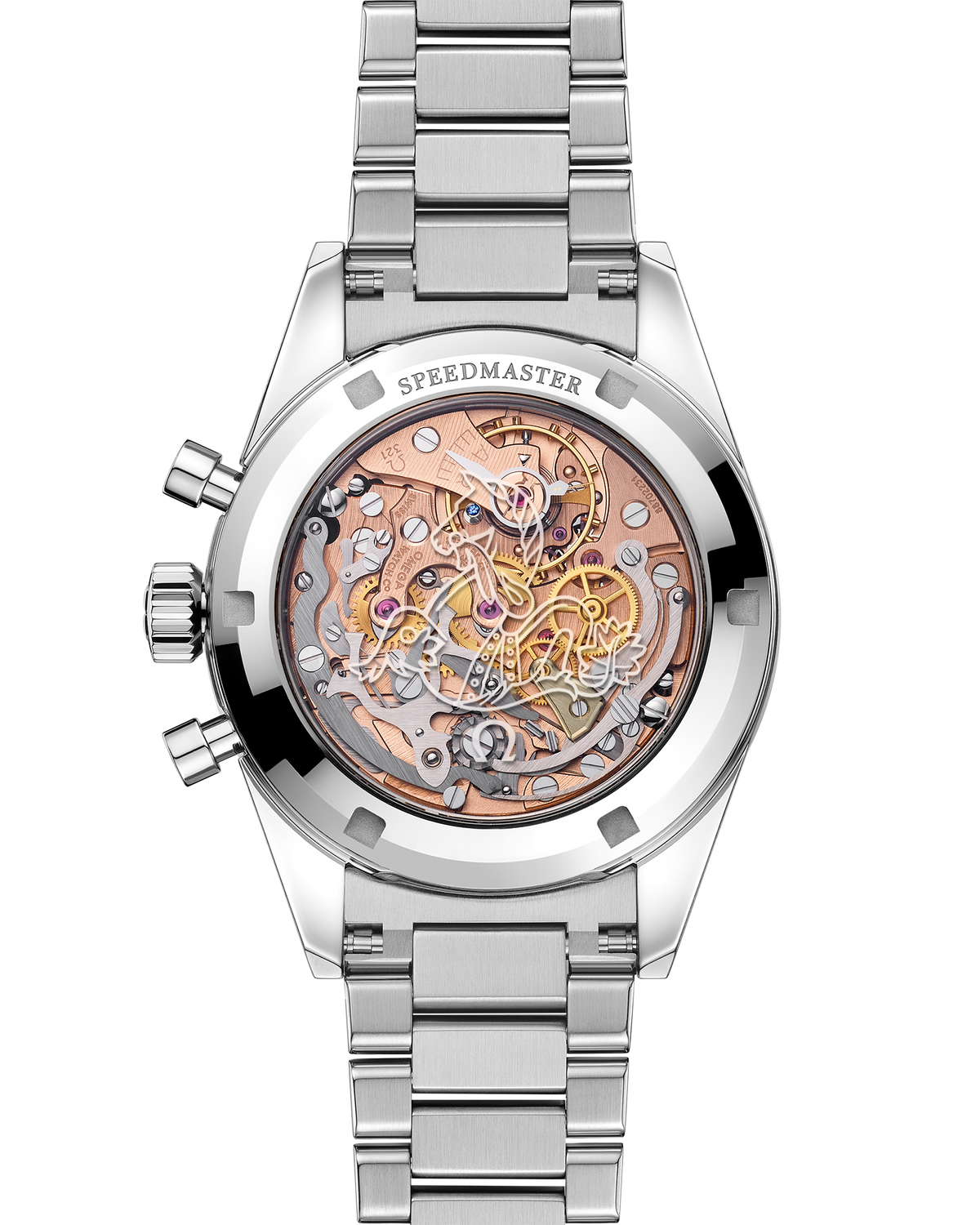 Speedmaster Calibre 321 38.6 mm, Canopus Gold™ on Canopus Gold™ - 31150393001001 - View 2