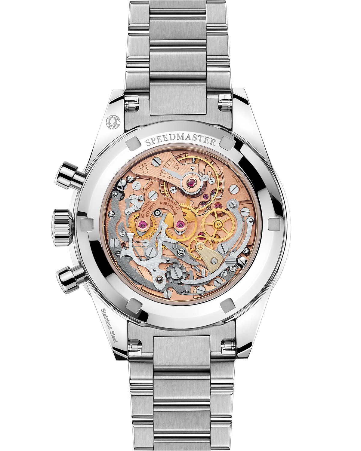 Speedmaster Calibre 321 39.7 mm, steel on steel - 31130403001001 - View 2