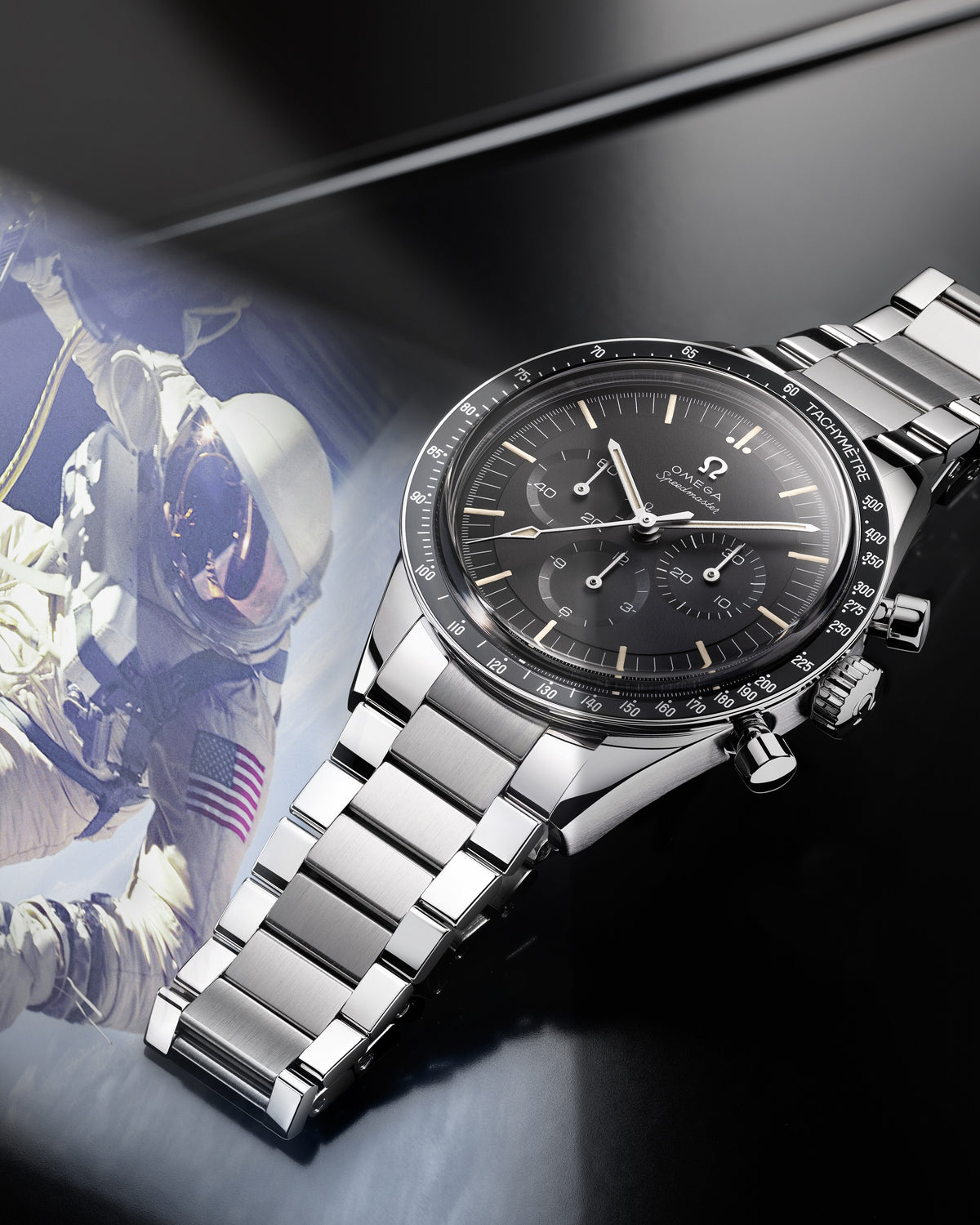 Speedmaster Calibre 321 39.7 mm, steel on steel - 31130403001001 - View 5