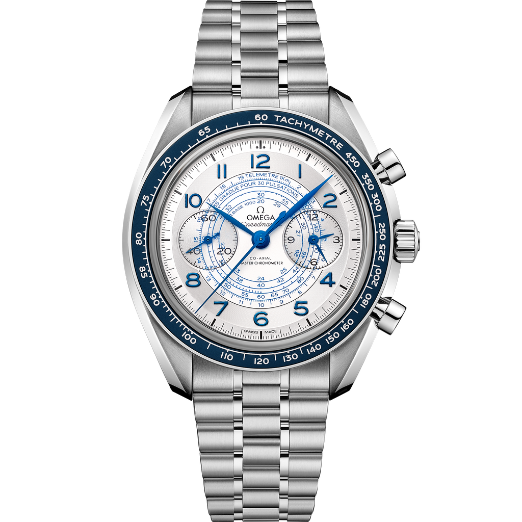 Speedmaster Chronoscope 43 mm, steel on steel - 32930435102001 - View 1