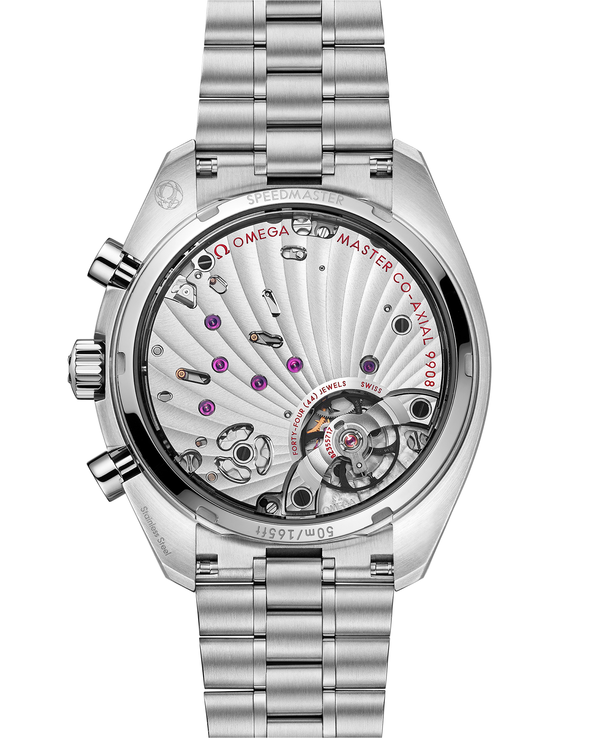 Speedmaster Chronoscope 43 mm, steel on steel - 32930435102001 - View 2