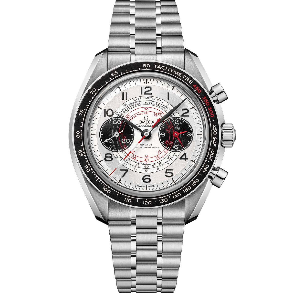 Speedmaster Chronoscope 43 mm, steel on steel - 32930435102002 - View 1