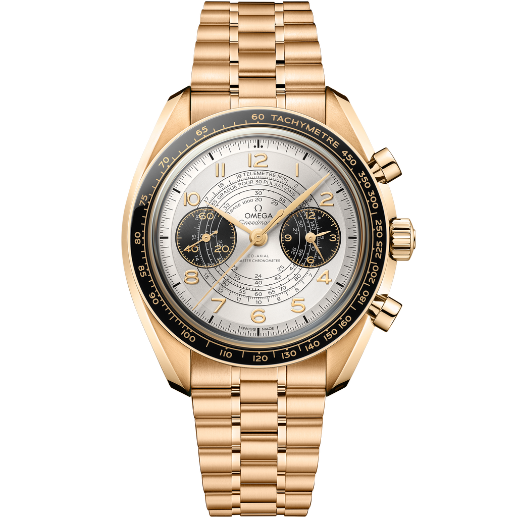 Speedmaster Chronoscope 43 mm, Moonshine™ gold on Moonshine™ gold - 52260435102001 - View 1
