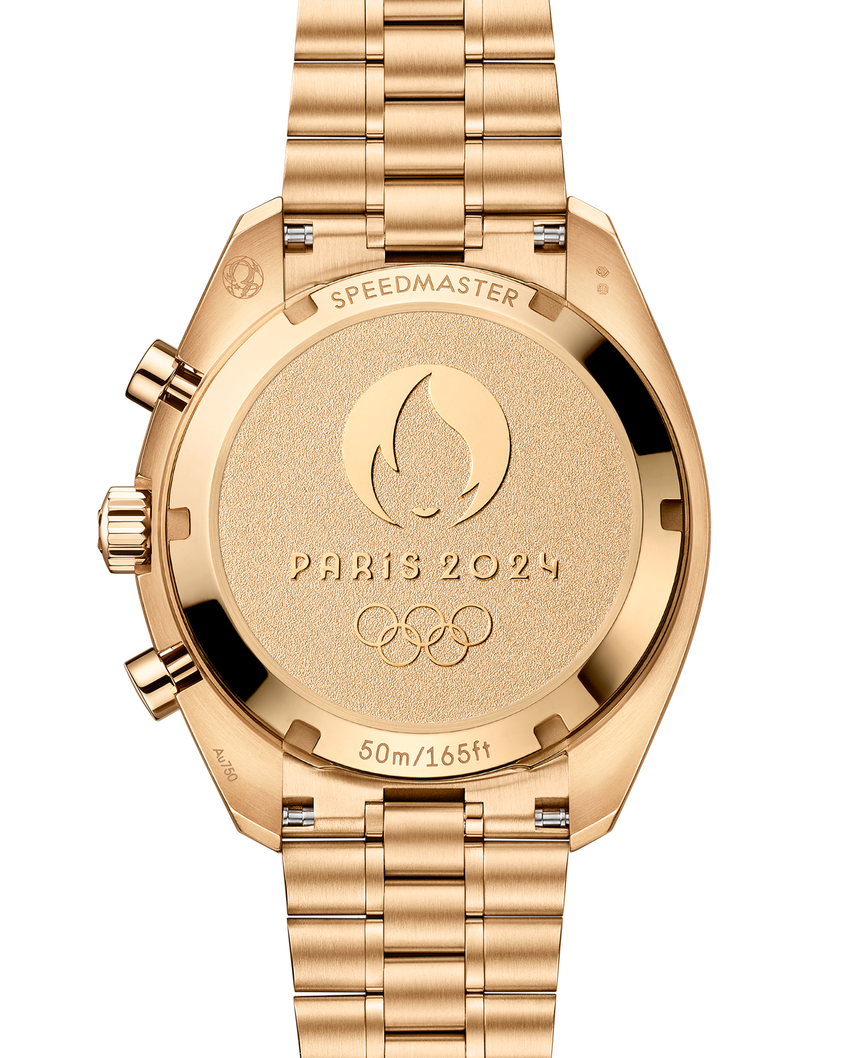 Speedmaster Chronoscope 43 mm, Moonshine™ gold on Moonshine™ gold - 52260435102001 - View 2