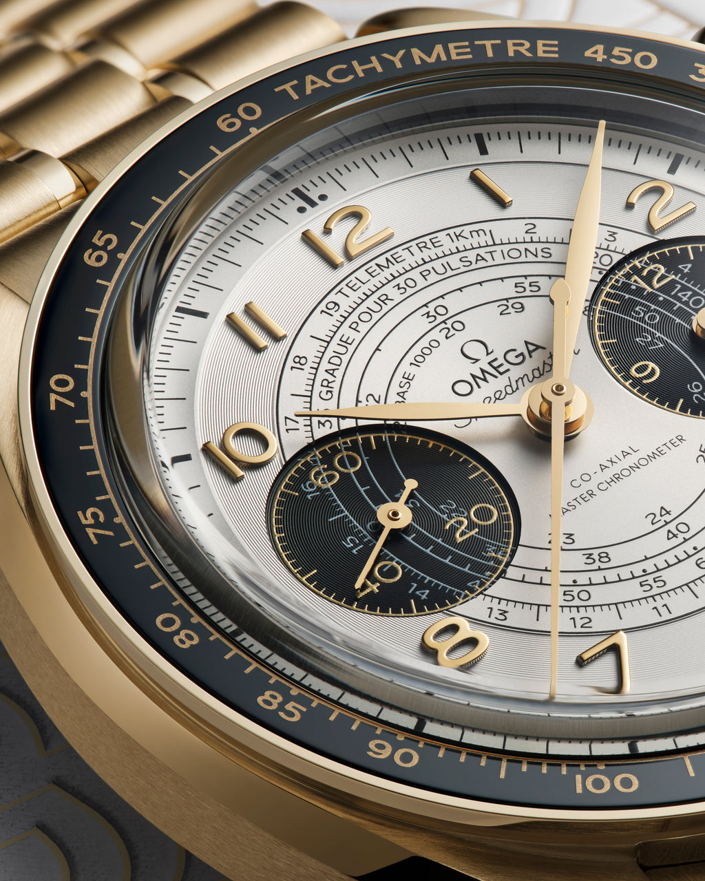 Speedmaster Chronoscope 43 mm, Moonshine™ gold on Moonshine™ gold - 52260435102001 - View 7