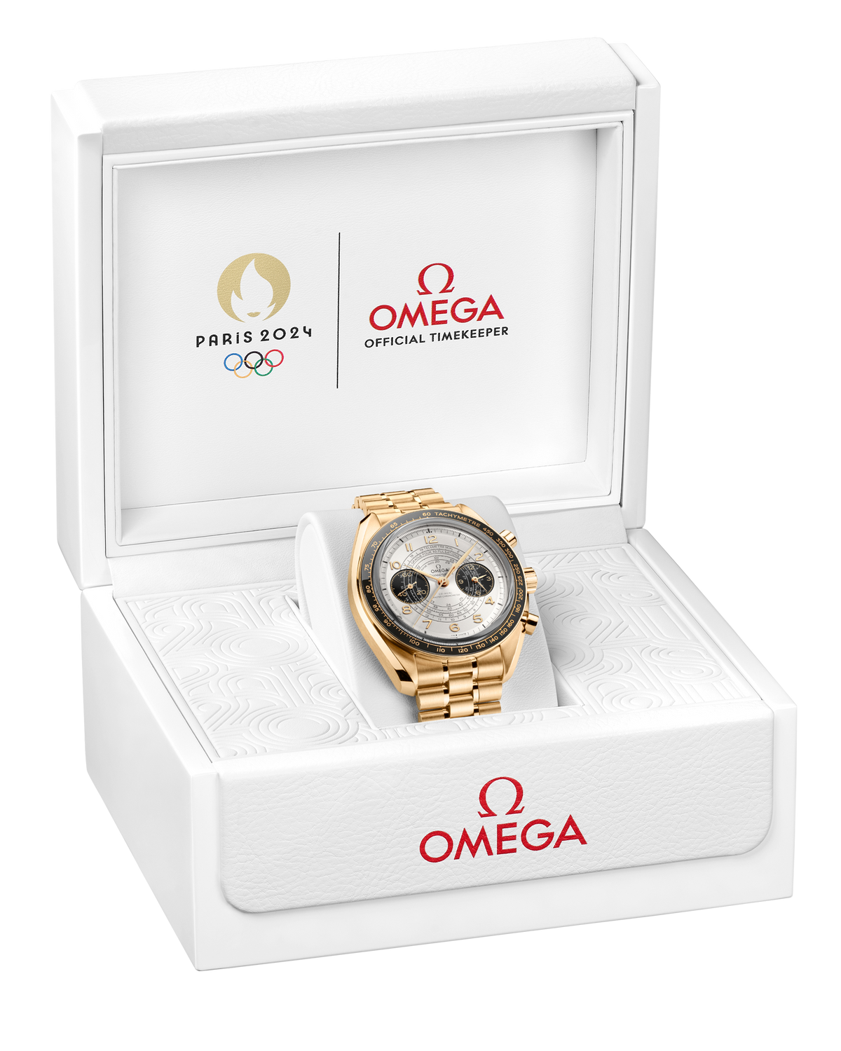 Speedmaster Chronoscope 43 mm, Moonshine™ gold on Moonshine™ gold - 52260435102001 - View 9