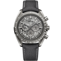 Speedmaster Dark Side of the Moon 44.25 mm, grey ceramic on coated nylon fabric strap - 31092445006001 - View 1