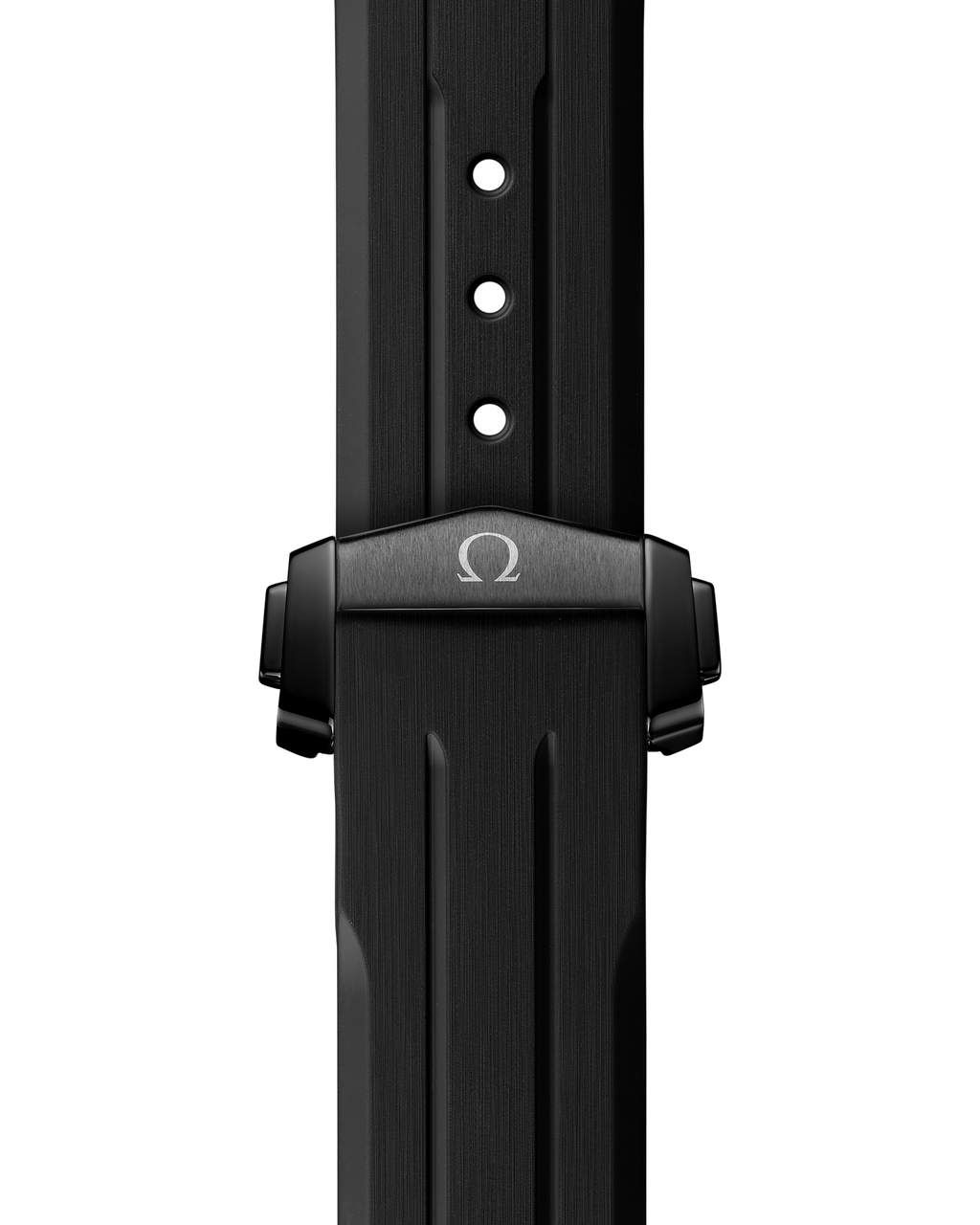 Speedmaster Dark Side of the Moon 44.25 mm, black ceramic on rubber strap - 31092445101005 - View 13