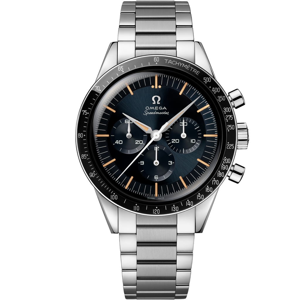 Speedmaster First OMEGA in Space 39.7 mm, steel on steel - 31030405006001 - View 1