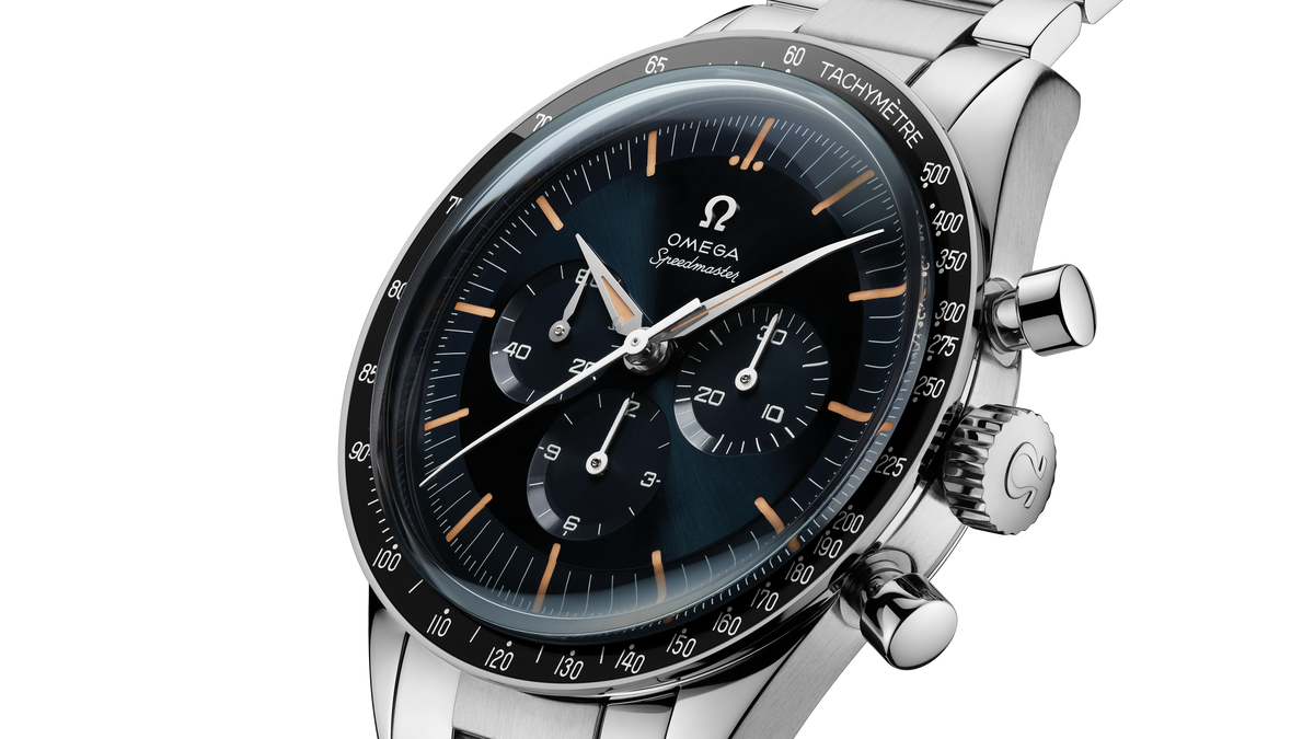 Speedmaster First OMEGA in Space 39.7 mm, steel on steel - 31030405006001 - View 6