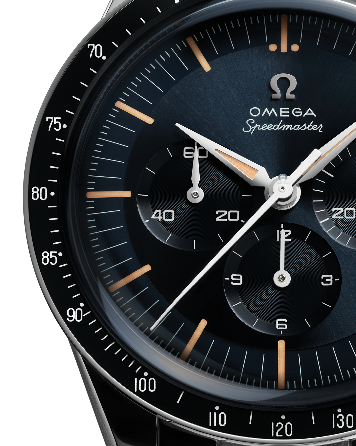 Speedmaster First OMEGA in Space 39.7 mm, steel on steel - 31030405006001 - View 3