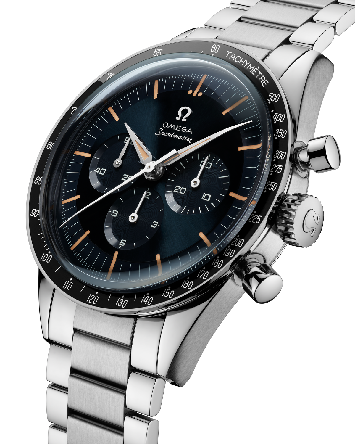 Speedmaster First OMEGA in Space 39.7 mm, steel on steel - 31030405006001 - View 5