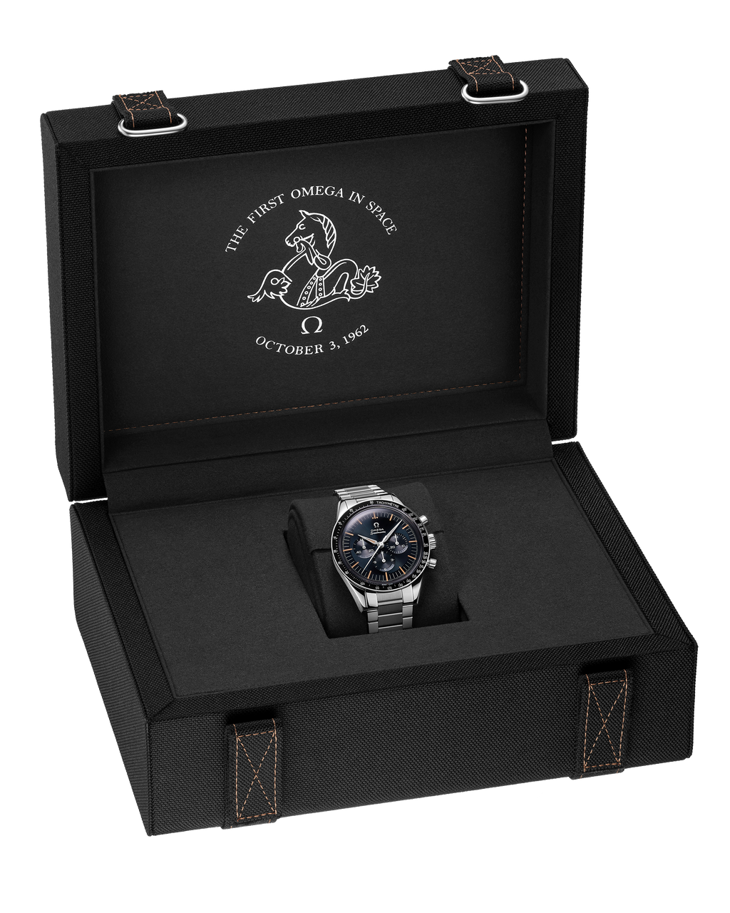Speedmaster First OMEGA in Space 39.7 mm, steel on steel - 31030405006001 - View 15