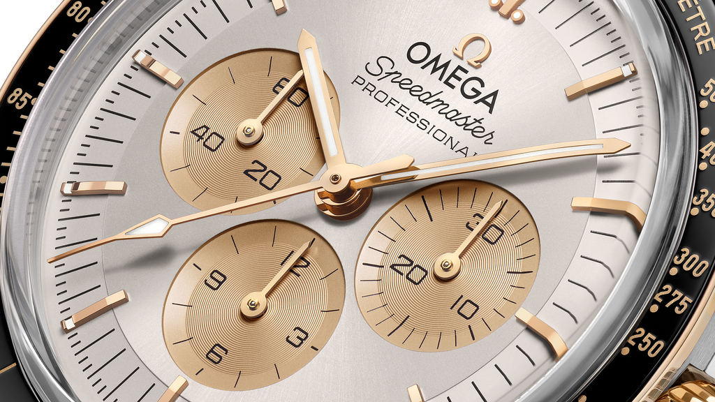 Speedmaster Moonwatch Professional 42 mm, steel - Moonshine™ gold on steel - Moonshine™ gold - 31020425002001 - View 6