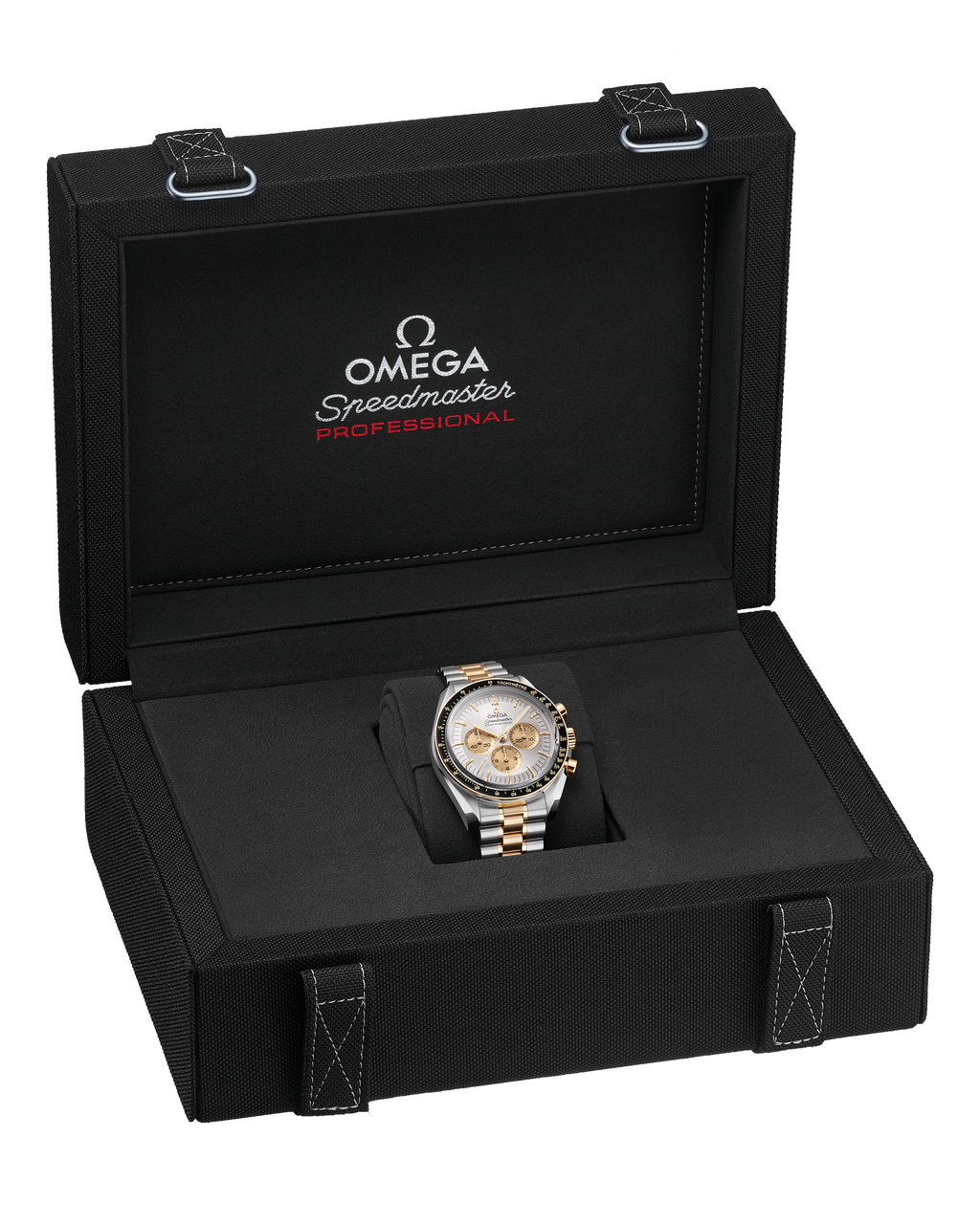 Speedmaster Moonwatch Professional 42 mm, steel - Moonshine™ gold on steel - Moonshine™ gold - 31020425002001 - View 10