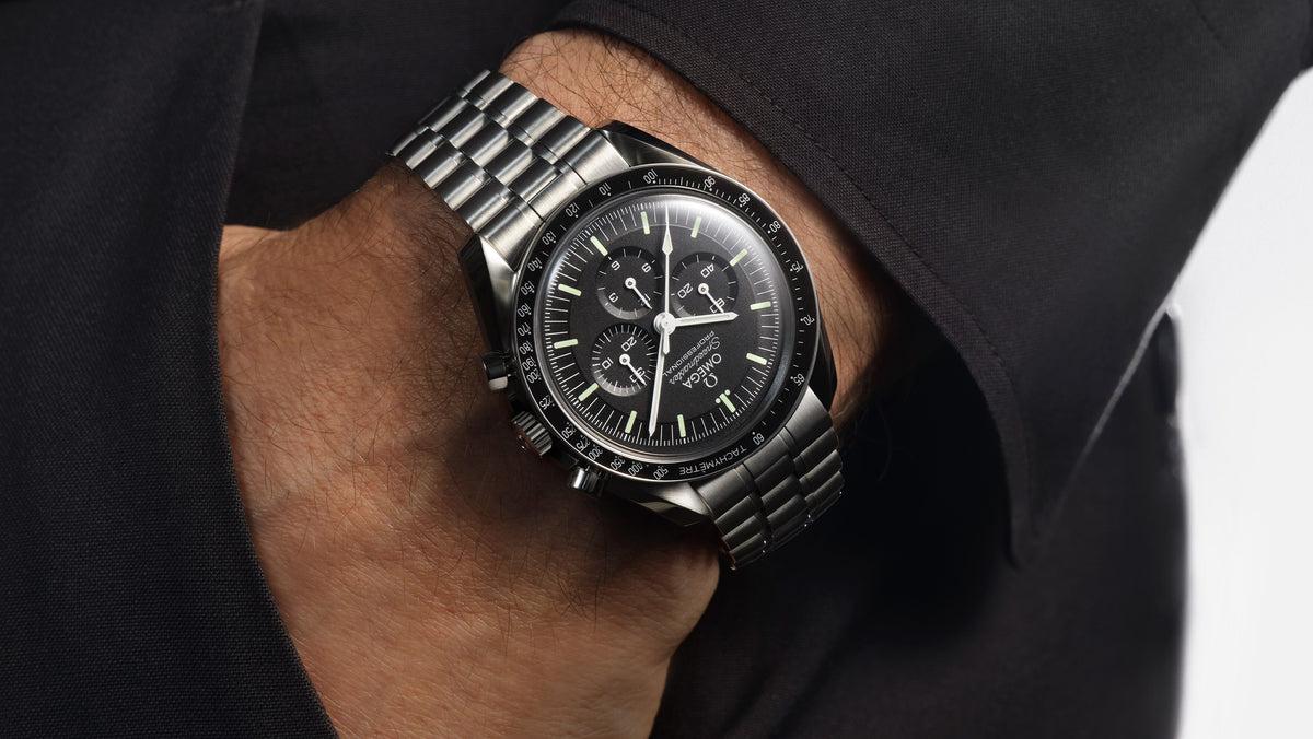 Speedmaster Moonwatch Professional 42 mm, steel on steel - 31030425001001 - View 4
