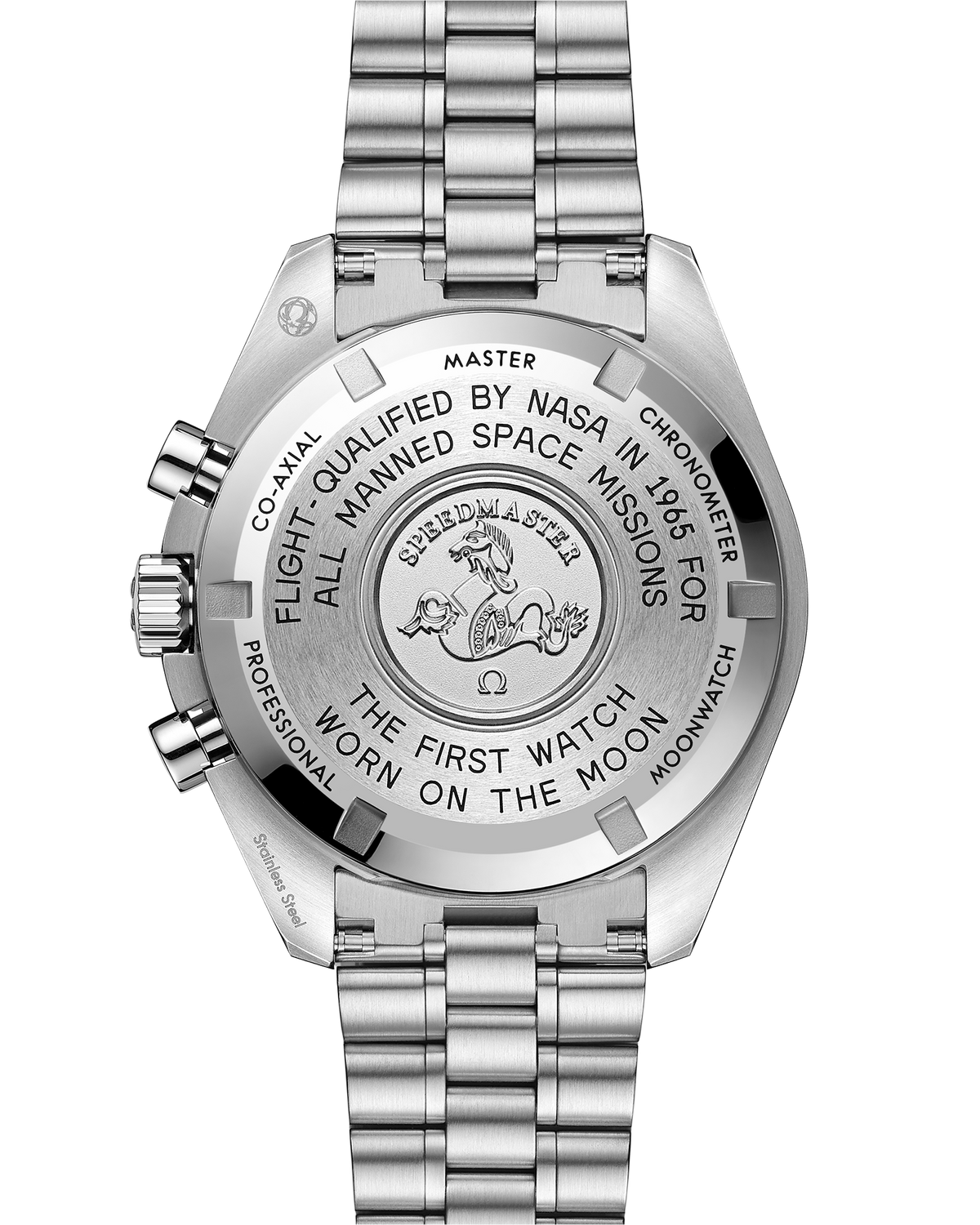 Speedmaster Moonwatch Professional 42 mm, steel on steel - 31030425001001 - View 2