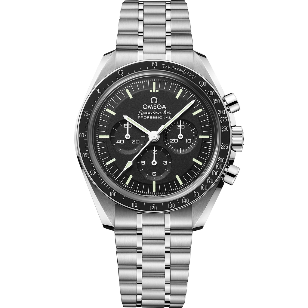 Speedmaster Moonwatch Professional 42 mm, steel on steel - 31030425001002 - View 1