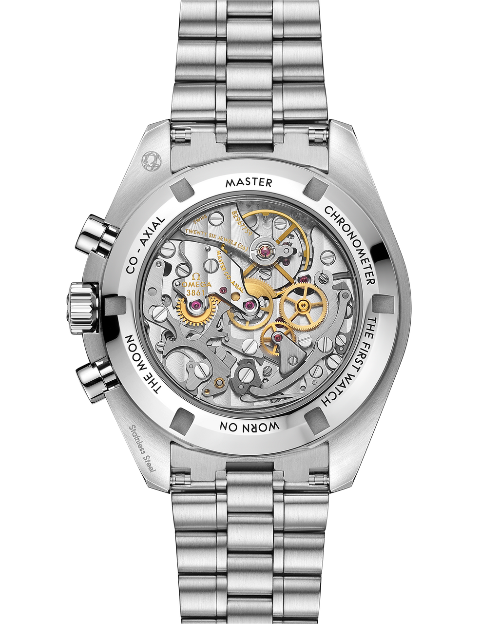 Speedmaster Moonwatch Professional 42 mm, steel on steel - 31030425001002 - View 2