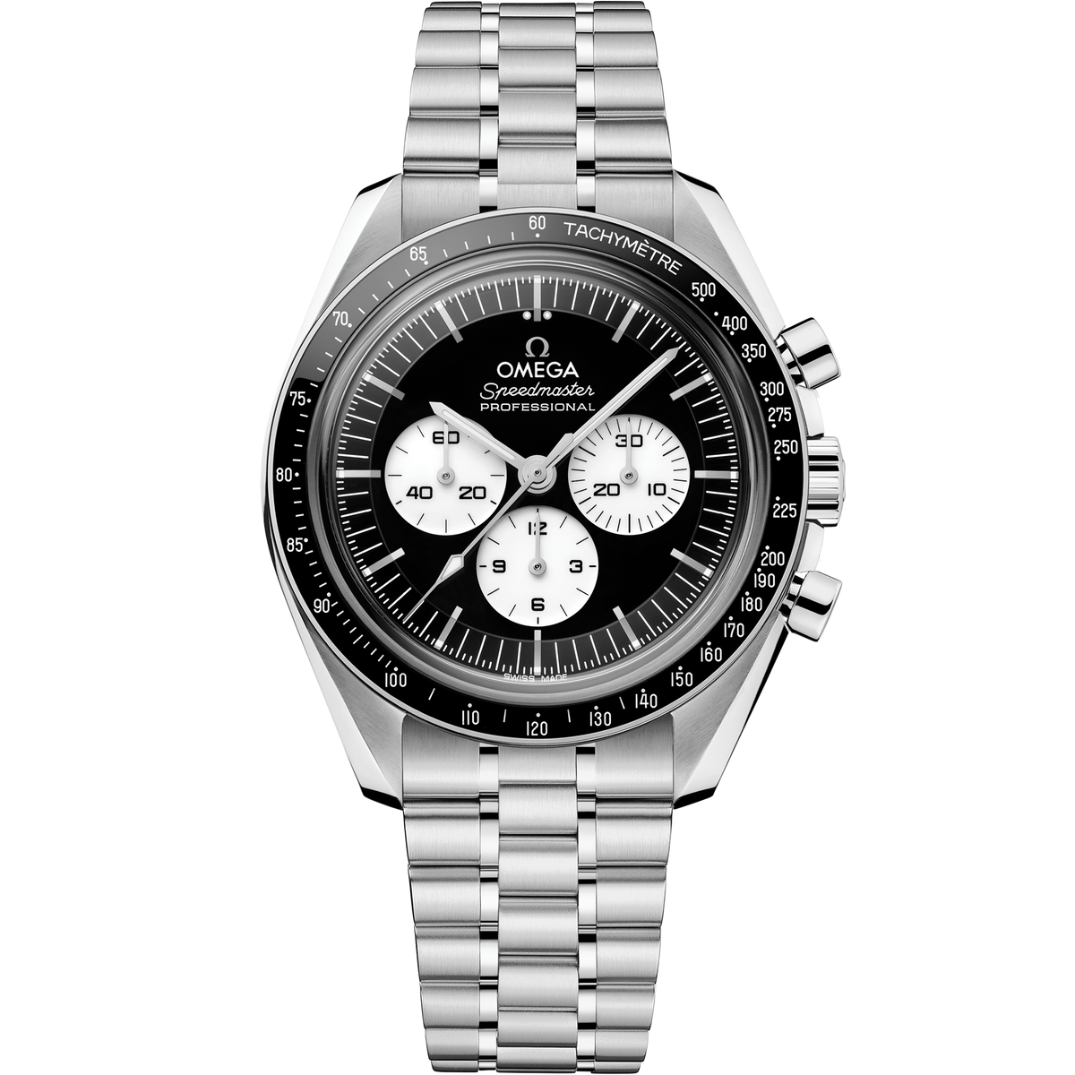 Speedmaster Moonwatch Professional 42 mm, steel on steel - 31030425001004 - View 1