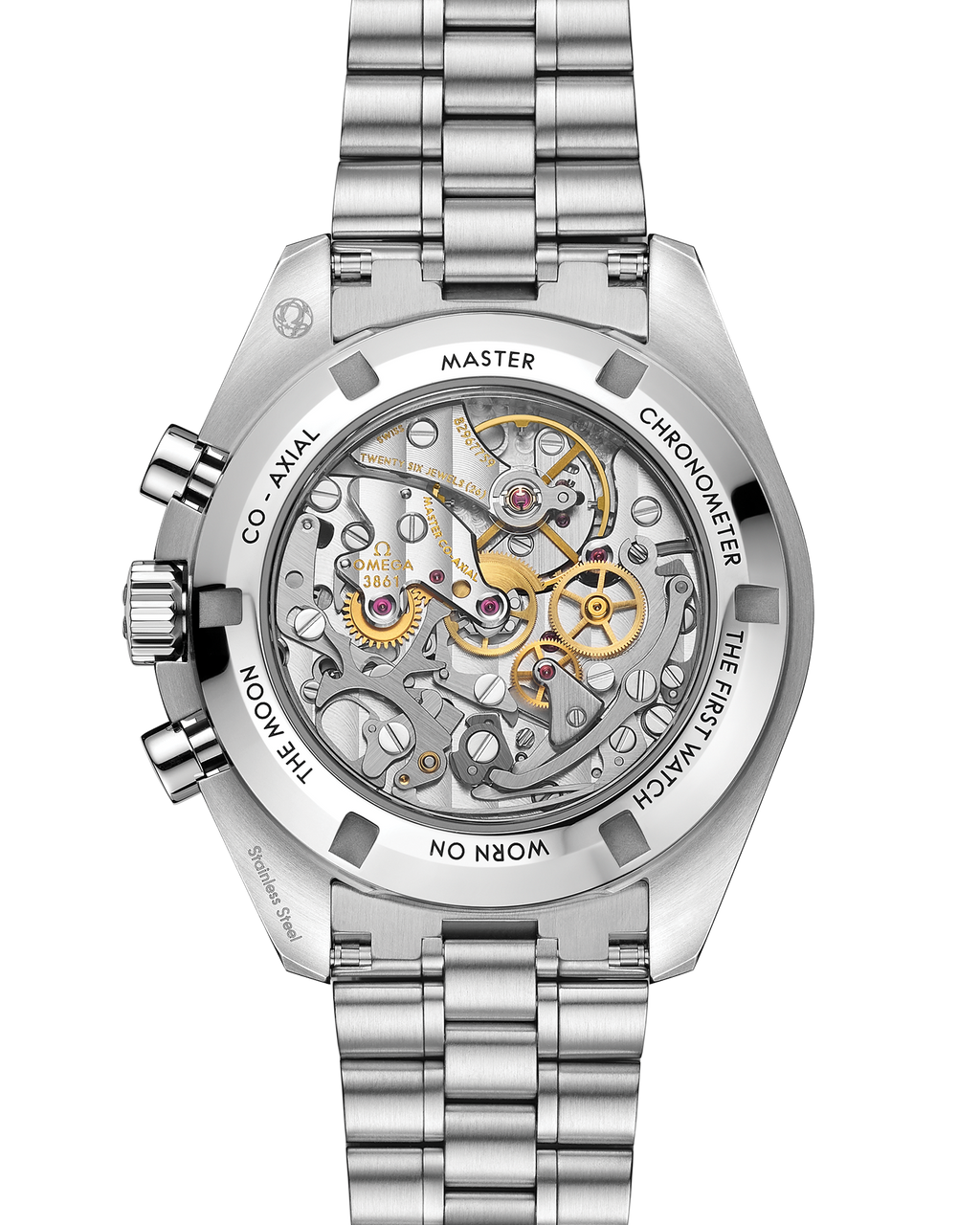 Speedmaster Moonwatch Professional 42 mm, steel on steel - 31030425001004 - View 2