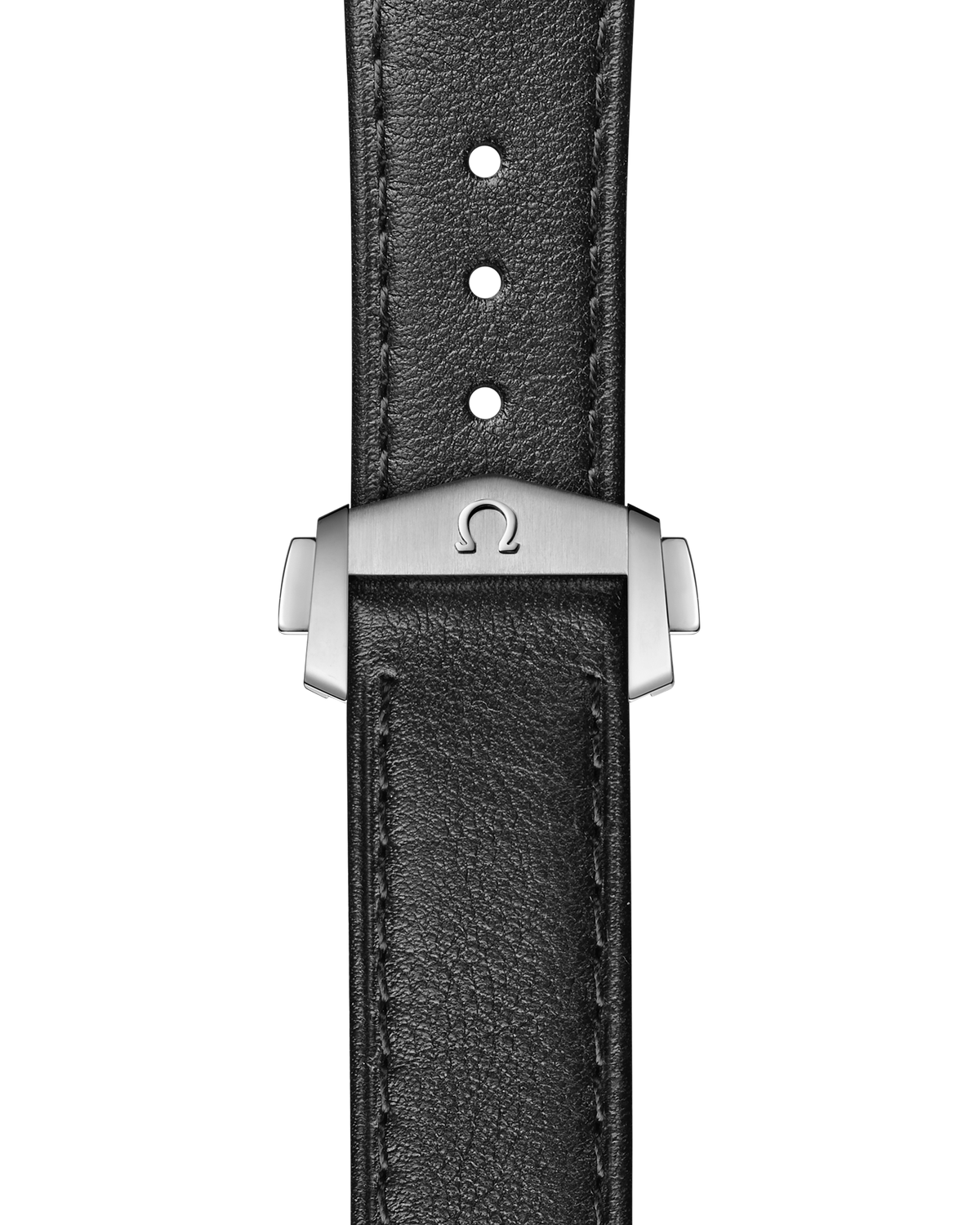 Speedmaster Moonwatch Professional 42 mm, steel on leather strap - 31032425001002 - View 3