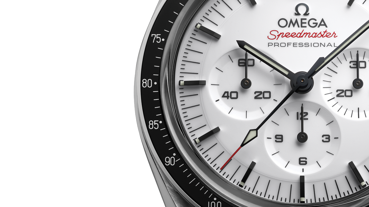 Speedmaster Moonwatch Professional 42 mm, steel on leather strap - 31032425004002 - View 4