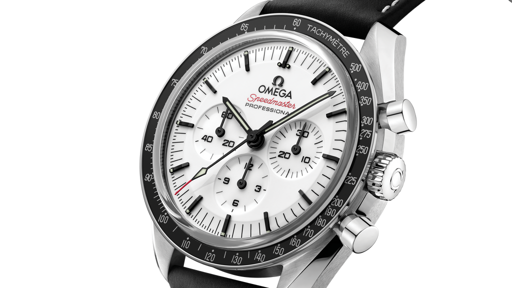 Speedmaster Moonwatch Professional 42 mm, steel on leather strap - 31032425004002 - View 6