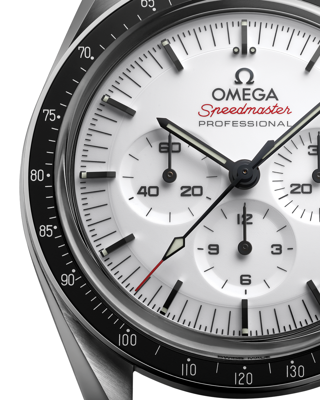 Speedmaster Moonwatch Professional 42 mm, steel on leather strap - 31032425004002 - View 3