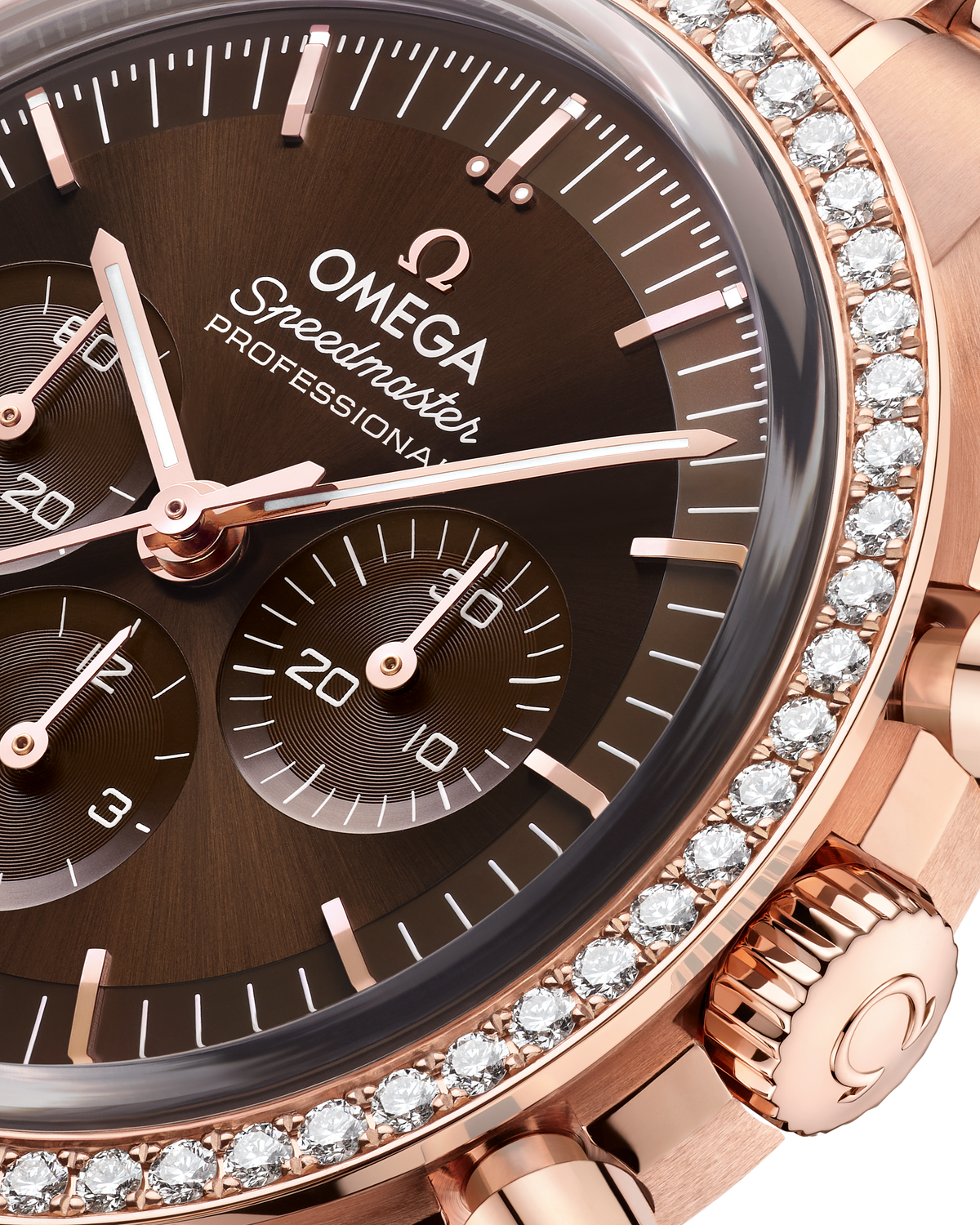 Speedmaster Moonwatch Professional 42 mm, Sedna™ gold on Sedna™ gold - 31055425013001 - View 3