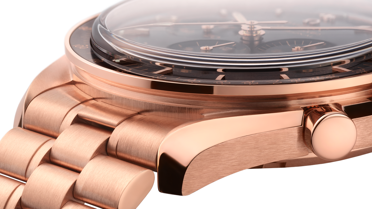 Speedmaster Moonwatch Professional 42 mm, Sedna™ gold on Sedna™ gold - 31060425001001 - View 4