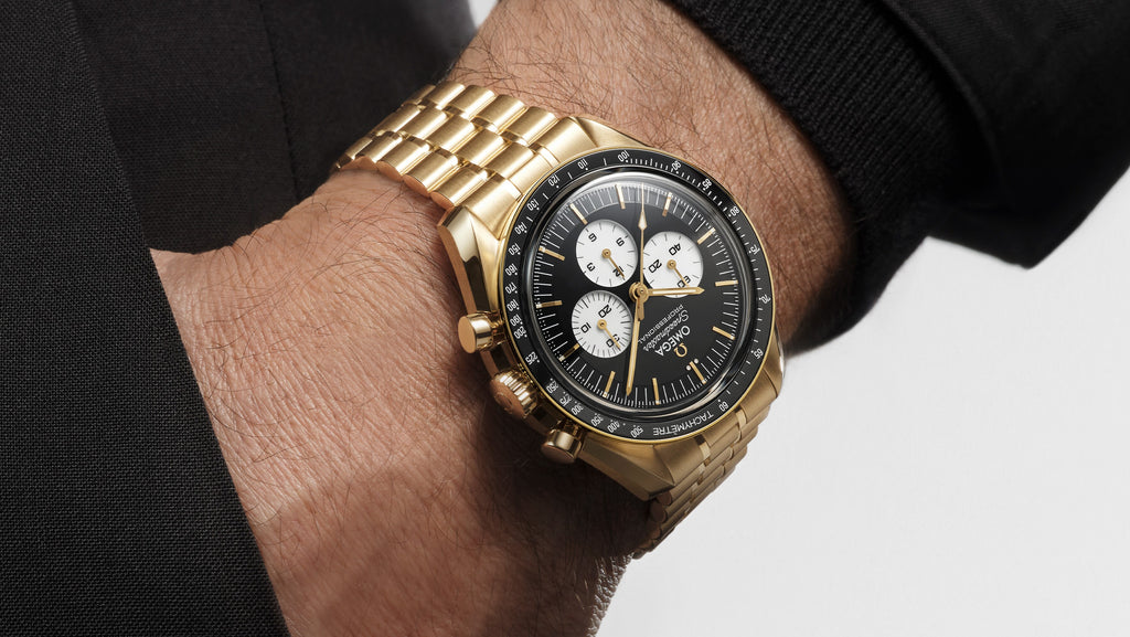 Speedmaster Moonwatch Professional 42 mm, Moonshine™ gold on Moonshine™ gold - 31060425001002 - View 8